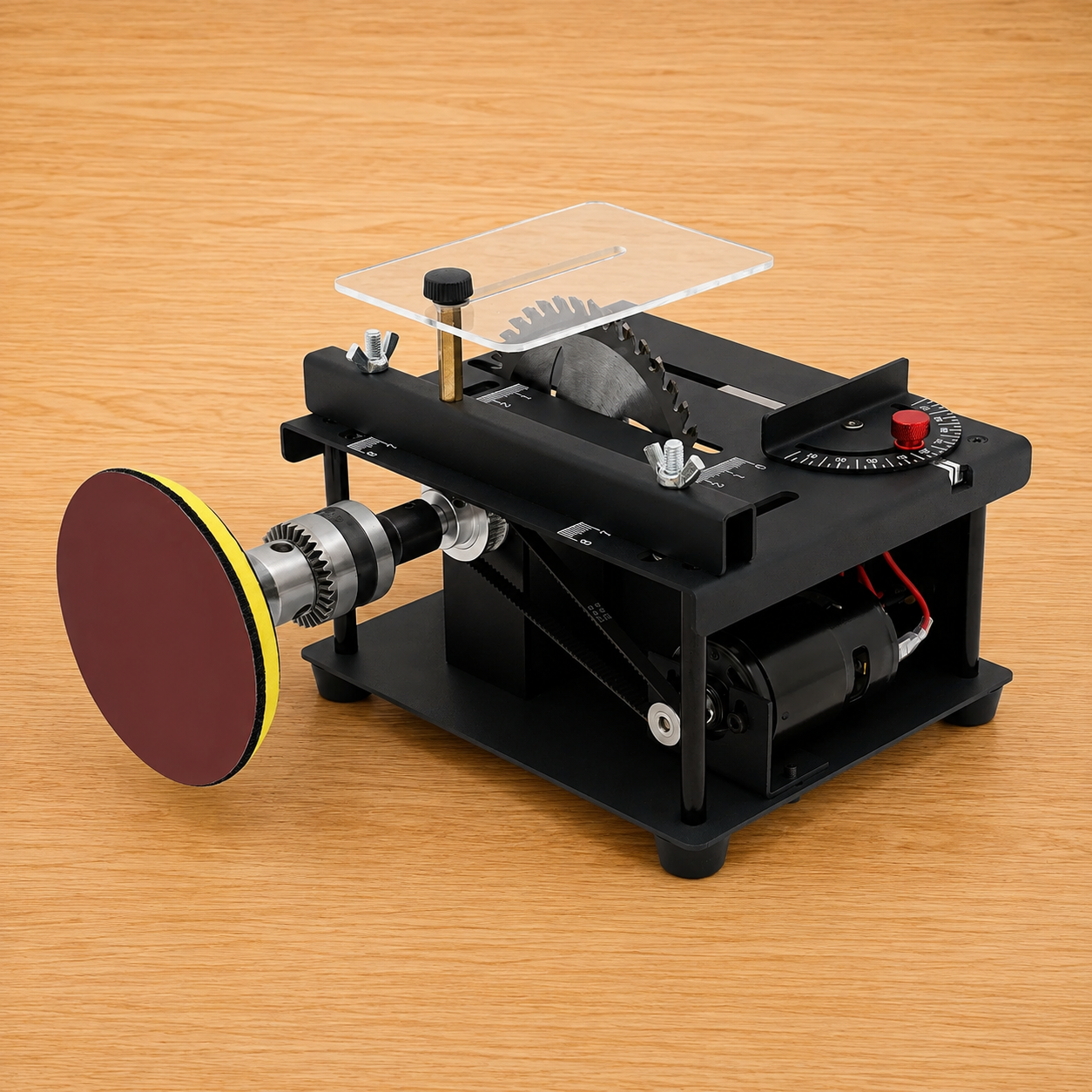Desktop Precision Table Saw for DIY Makers and Woodworking Enthusiasts