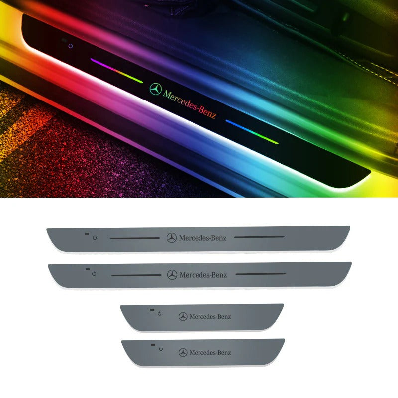 Universal Acrylic Car LED Welcome Door Sill Lights