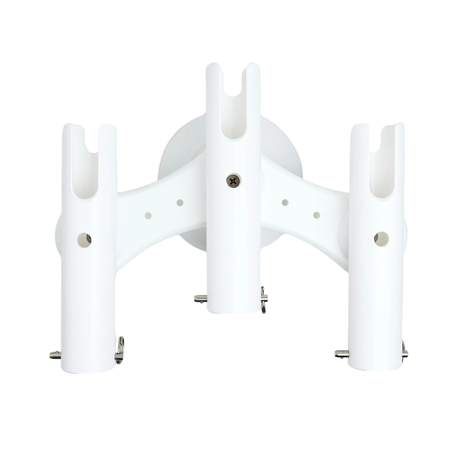 Three-rod fishing rod holder