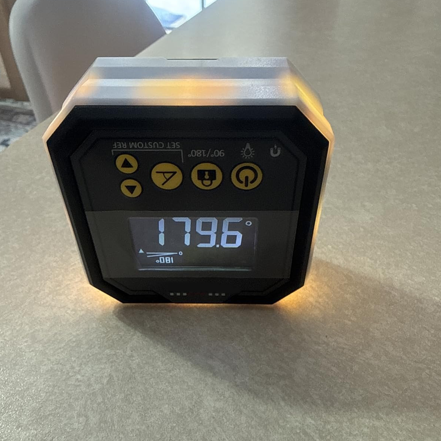 Digital protractor and level
