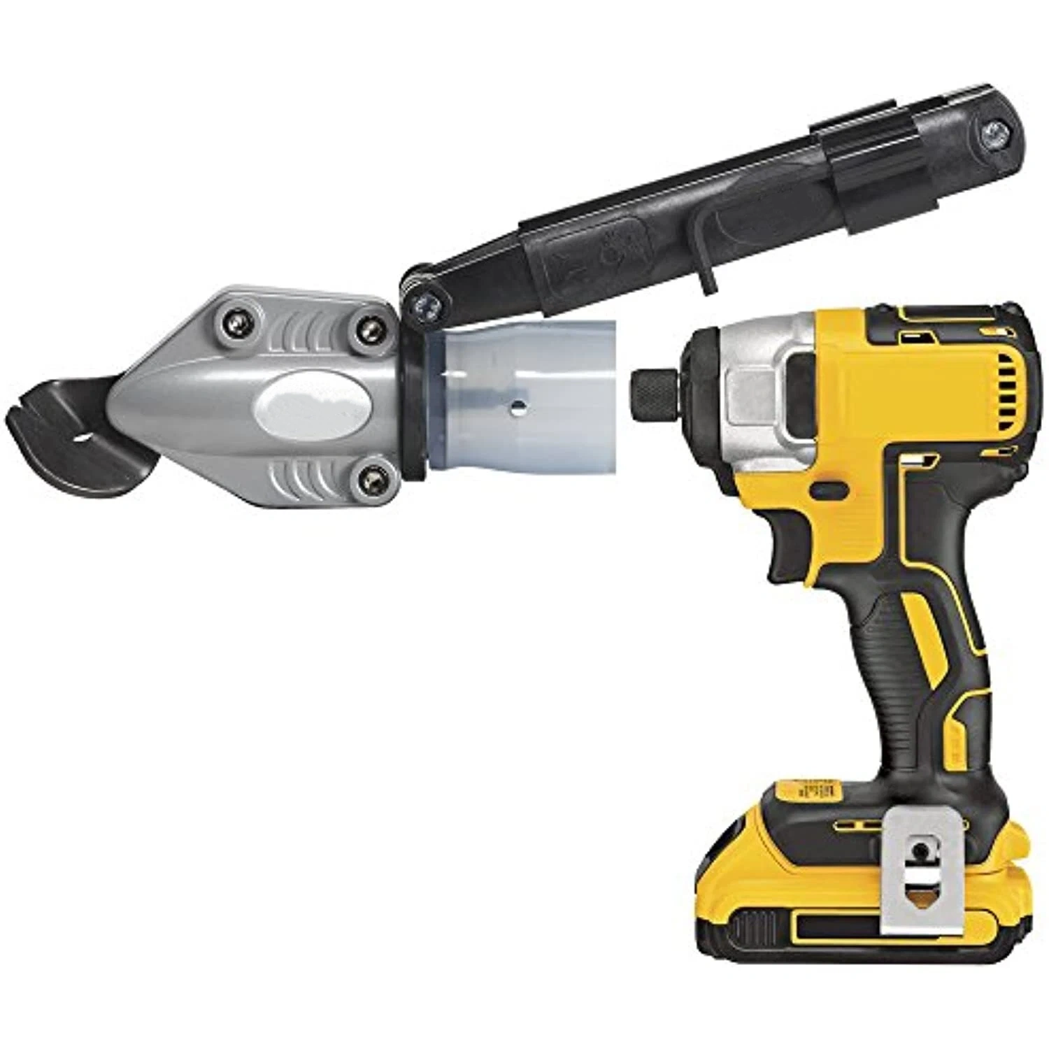 Heavy-Duty Metal Cutting Drill Attachment Shear