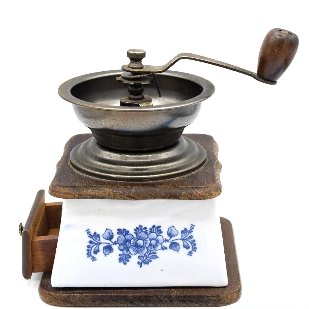 Vintage Tabletop Manual Coffee Grinder
