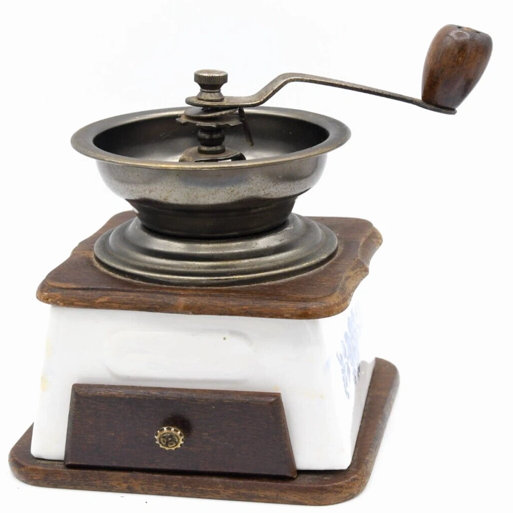 Vintage Tabletop Manual Coffee Grinder
