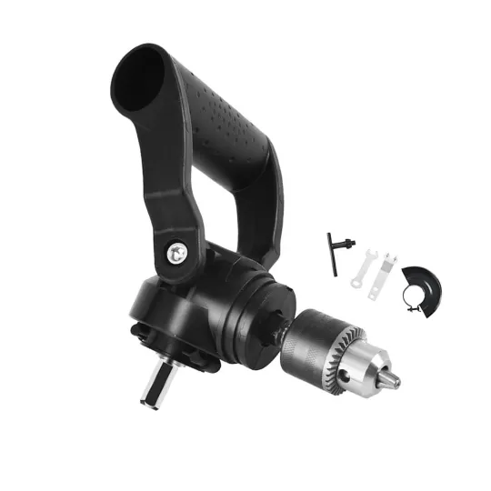 90-Degree Right Angle Drill Extension Attachment – Drill Accessory for Easy Access to Hard-to-Reach Areas