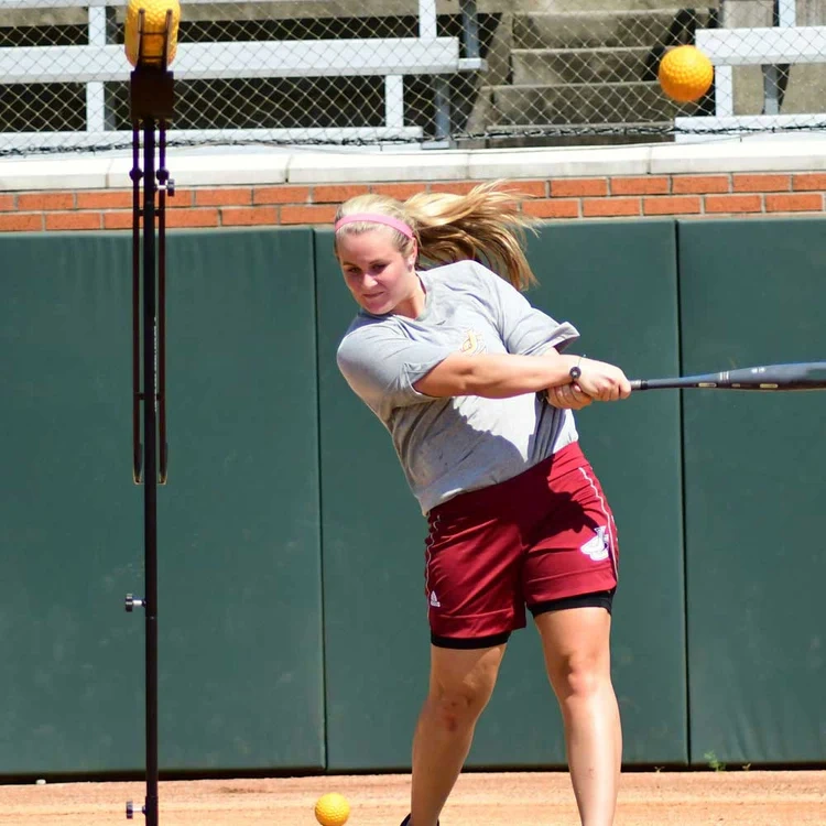 Automatic Solo Soft-Toss Batting Trainer