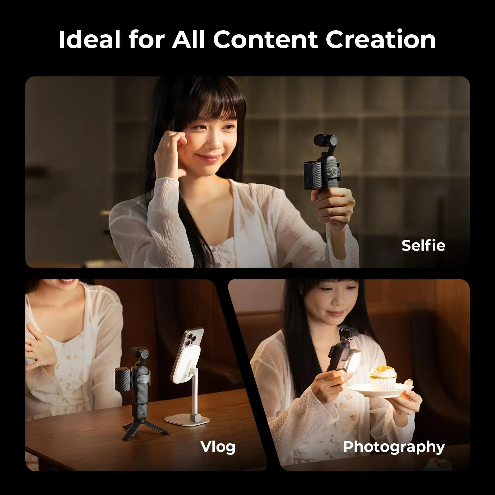 Compact RGBWW LED Video Light