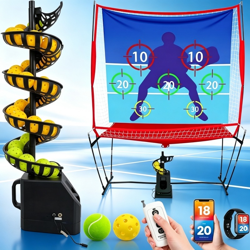 🏓 Pickleball & Tennis Ball Training Machine
