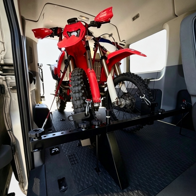 Trailer Mounting System — Adjustable Wheel Chock