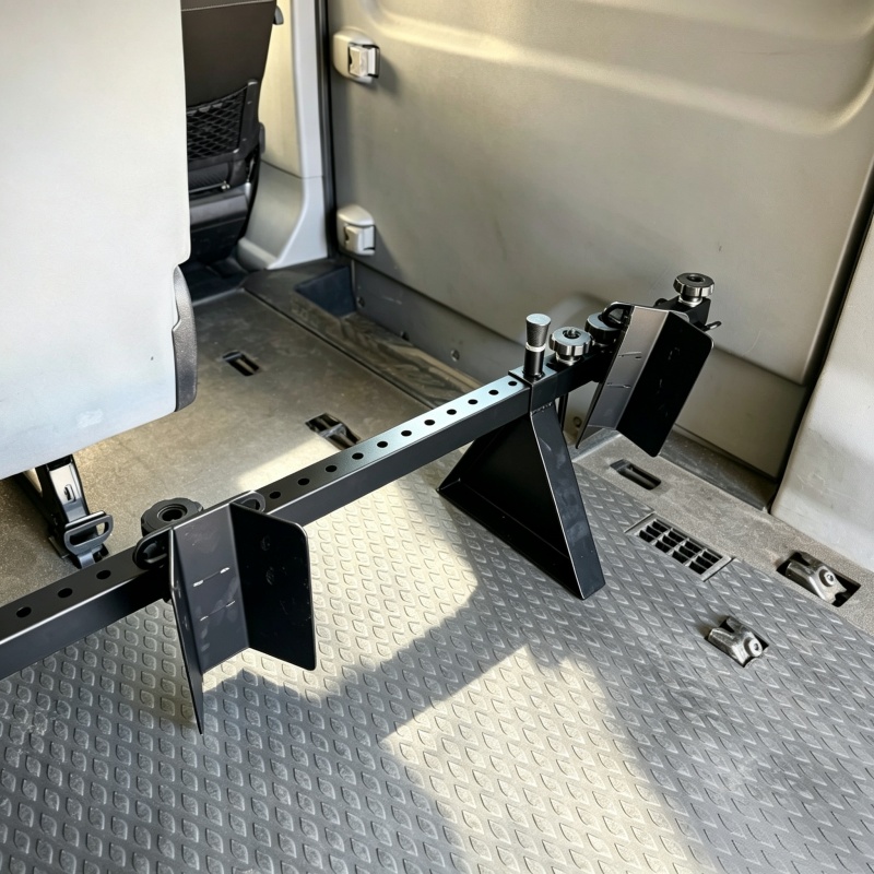 Trailer Mounting System — Adjustable Wheel Chock