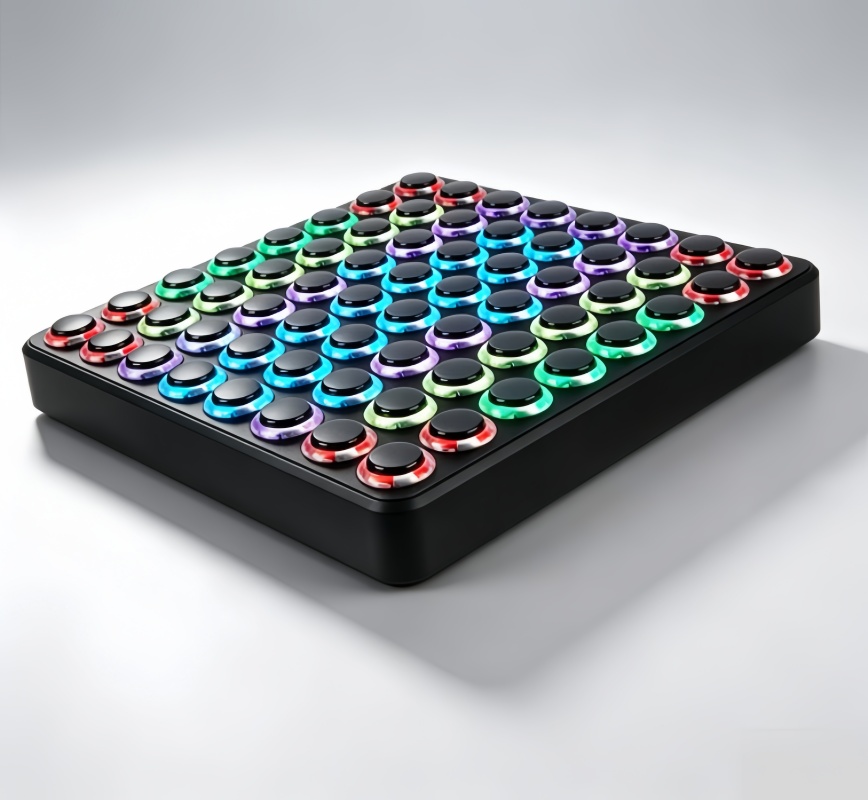 64-Button USB MIDI Performance Controller 🎛️🎵