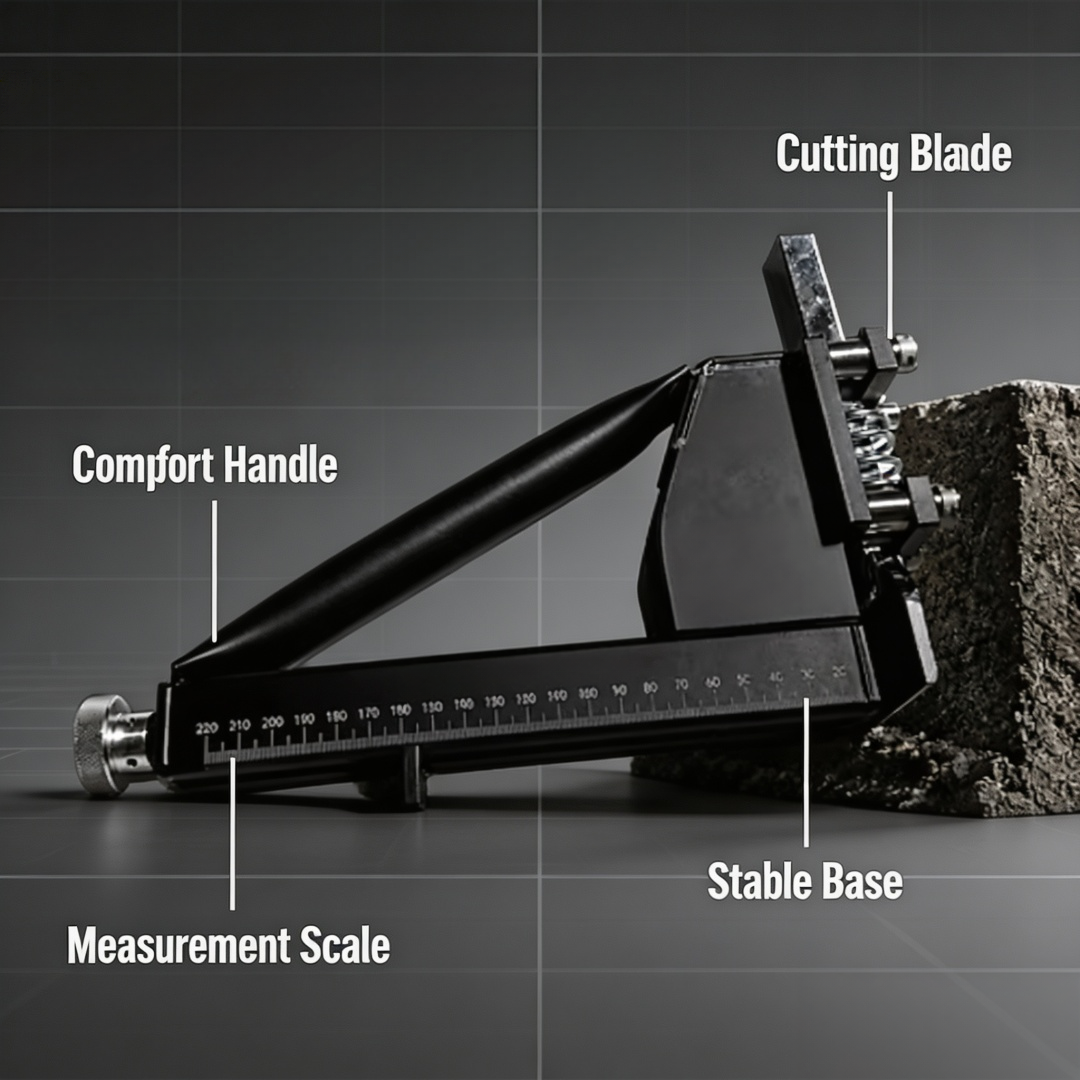 Adjustable Brick Chisel – Replaceable Blade, Precision Cutting for Masonry & Construction