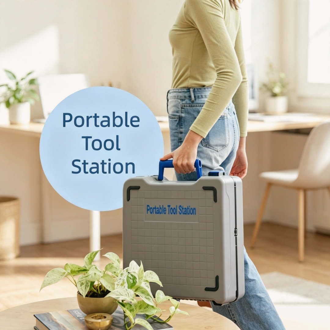 Portable Cordless Circular Saw Station Kit