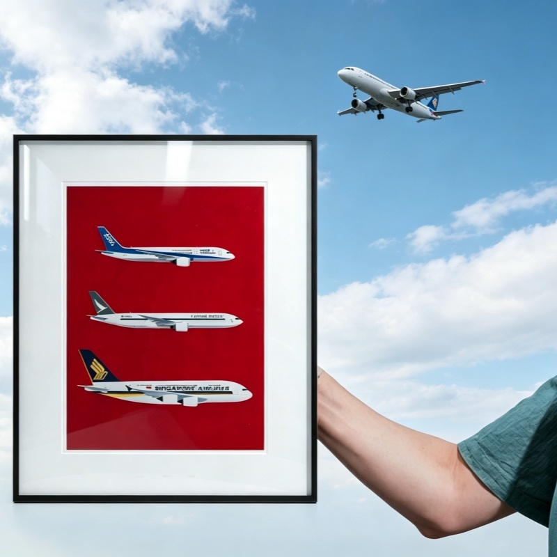 E-Ink Flight Tracker Art Frame ✈️🖼️