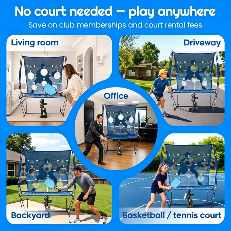 🏓 Pickleball & Tennis Ball Training Machine