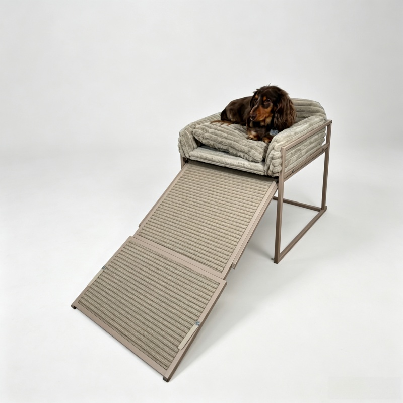 Pet Office Chair with Ramp for Small Dogs 🐶🪑