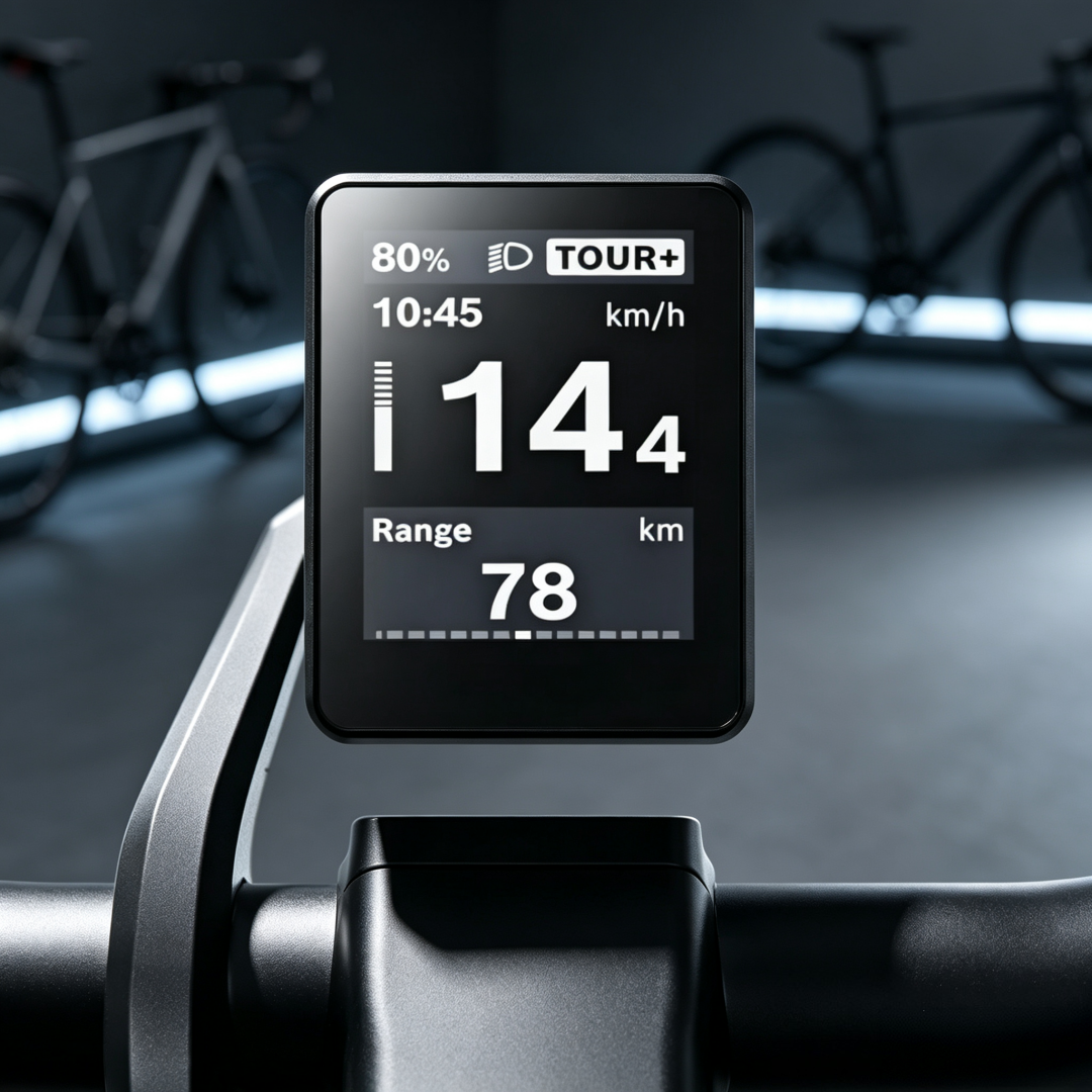 Slim Digital Bicycle Display Screen