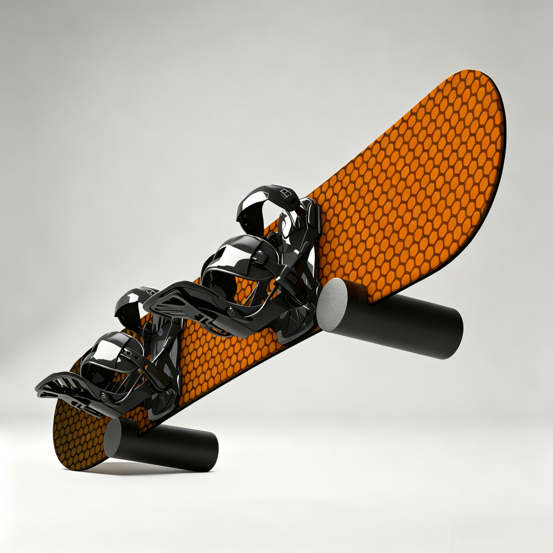 Snowboard Wall Mount Display Rack