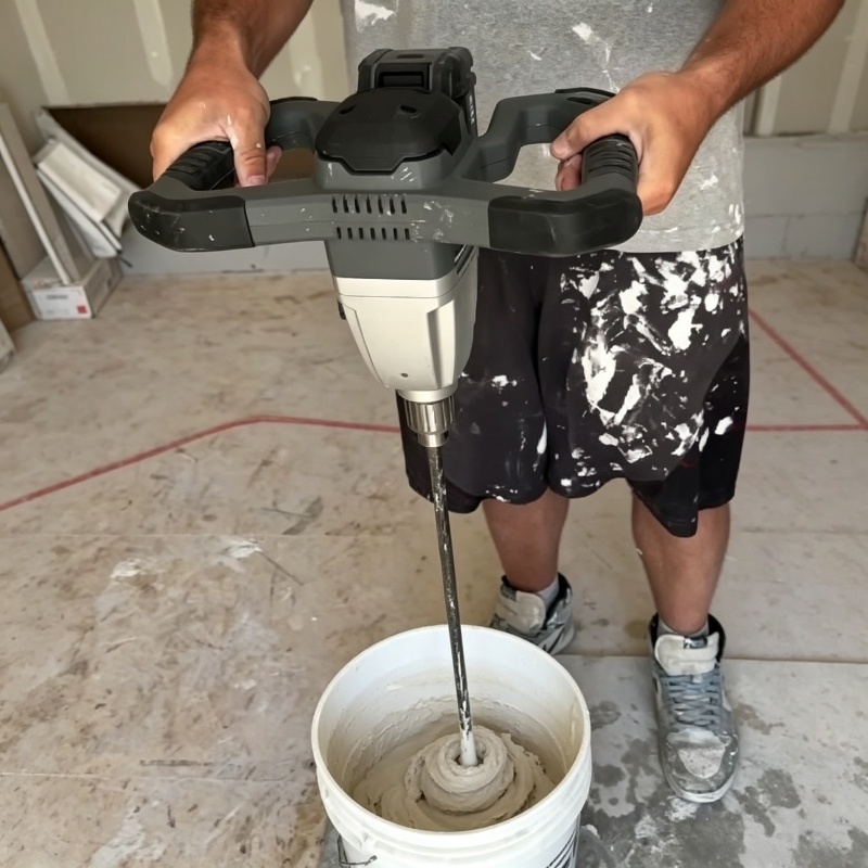 Cordless Brushless Mortar Mixer Tool