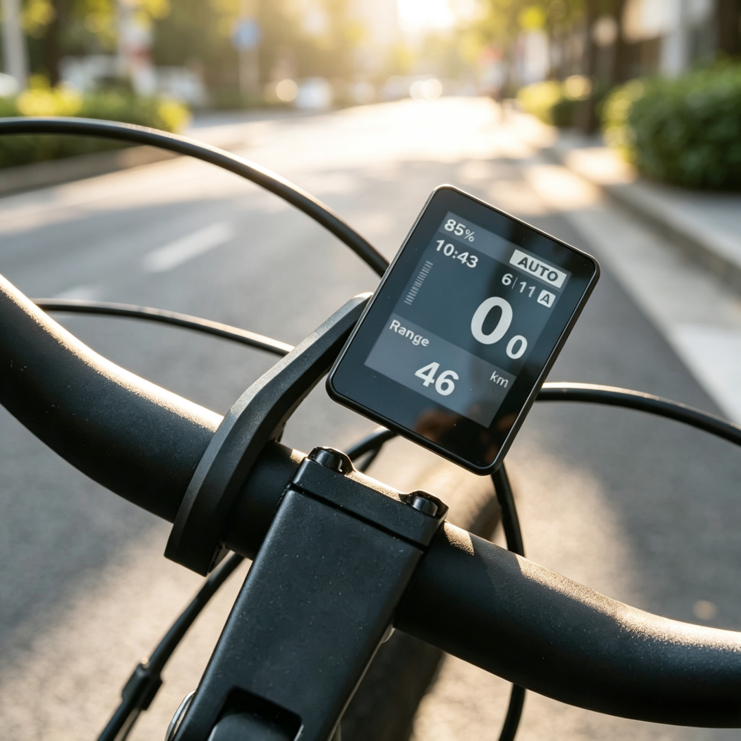 Slim Digital Bicycle Display Screen