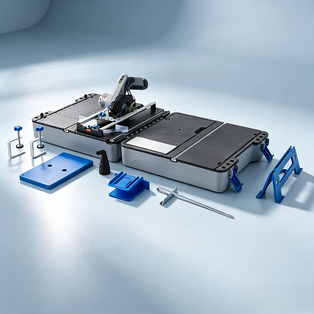 Portable Cordless Circular Saw Station Kit