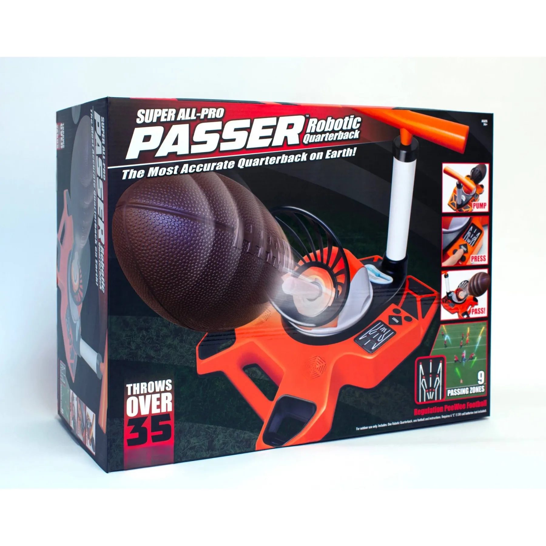 Smart Robotic American Football Passing Trainer