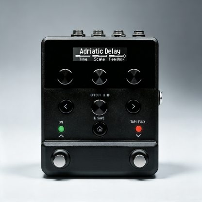 Compact Guitar Multi Effects Pedal with Presets & MIDI Control