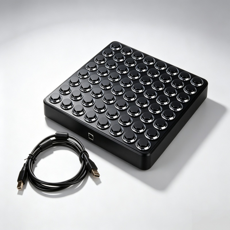 64-Button USB MIDI Performance Controller 🎛️🎵