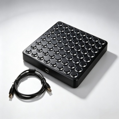 64-Button USB MIDI Performance Controller 🎛️🎵