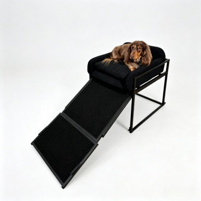 Pet Office Chair with Ramp for Small Dogs 🐶🪑