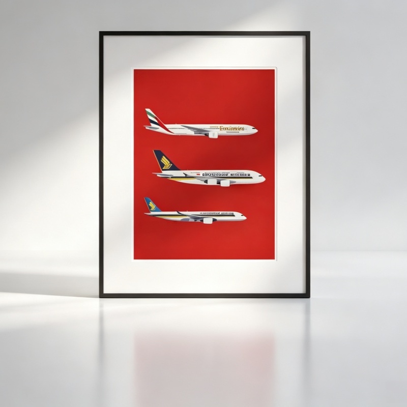 E-Ink Flight Tracker Art Frame ✈️🖼️