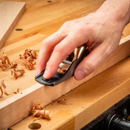 Compact Precision Apron Block Plane for Woodworking