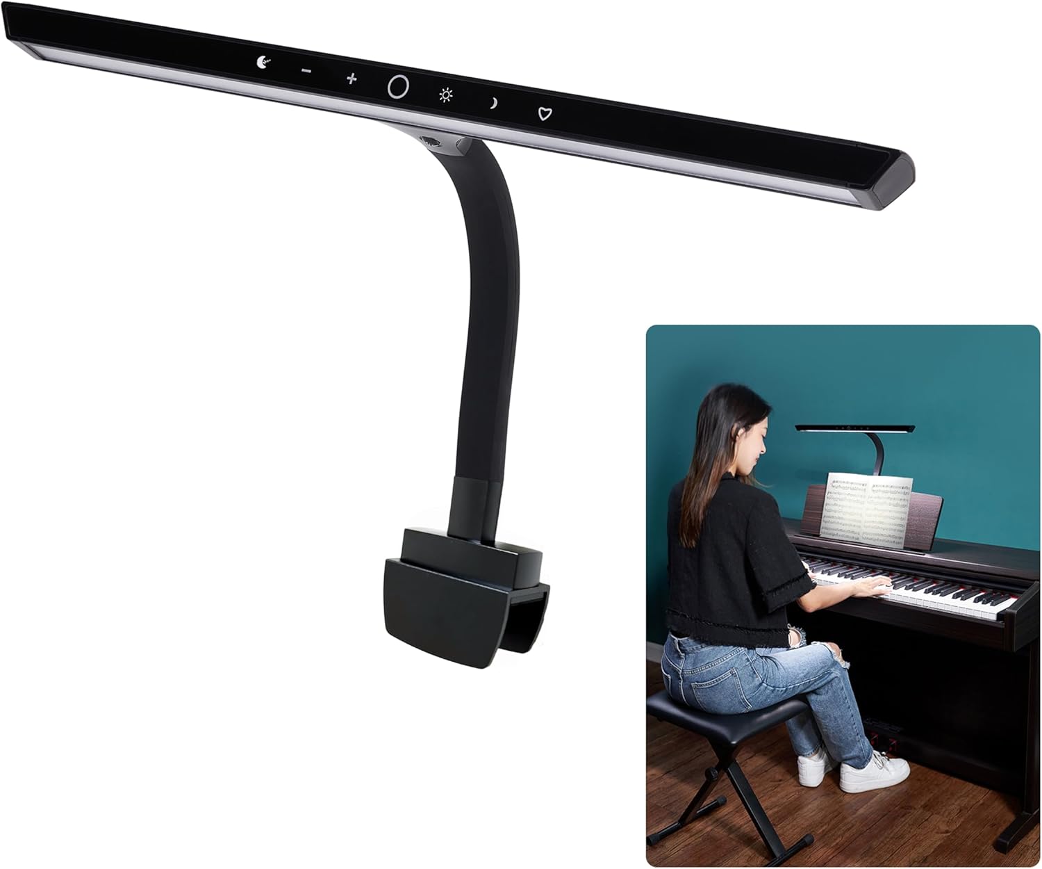 Professional LED Piano Light for Digital & Grand Piano