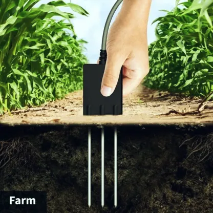 6-in-1 Soil Moisture & Environmental Monitor