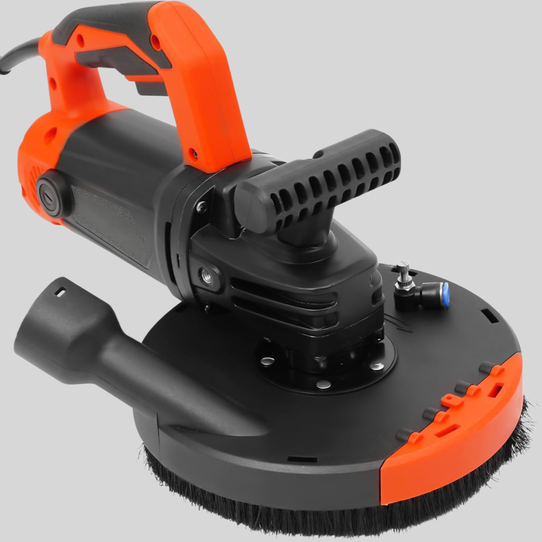 Heavy Duty 7 Inch Concrete Grinder with Dust Collection