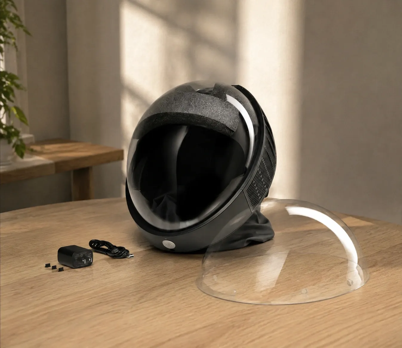 Rechargeable Full Face Air Purifying Respirator System