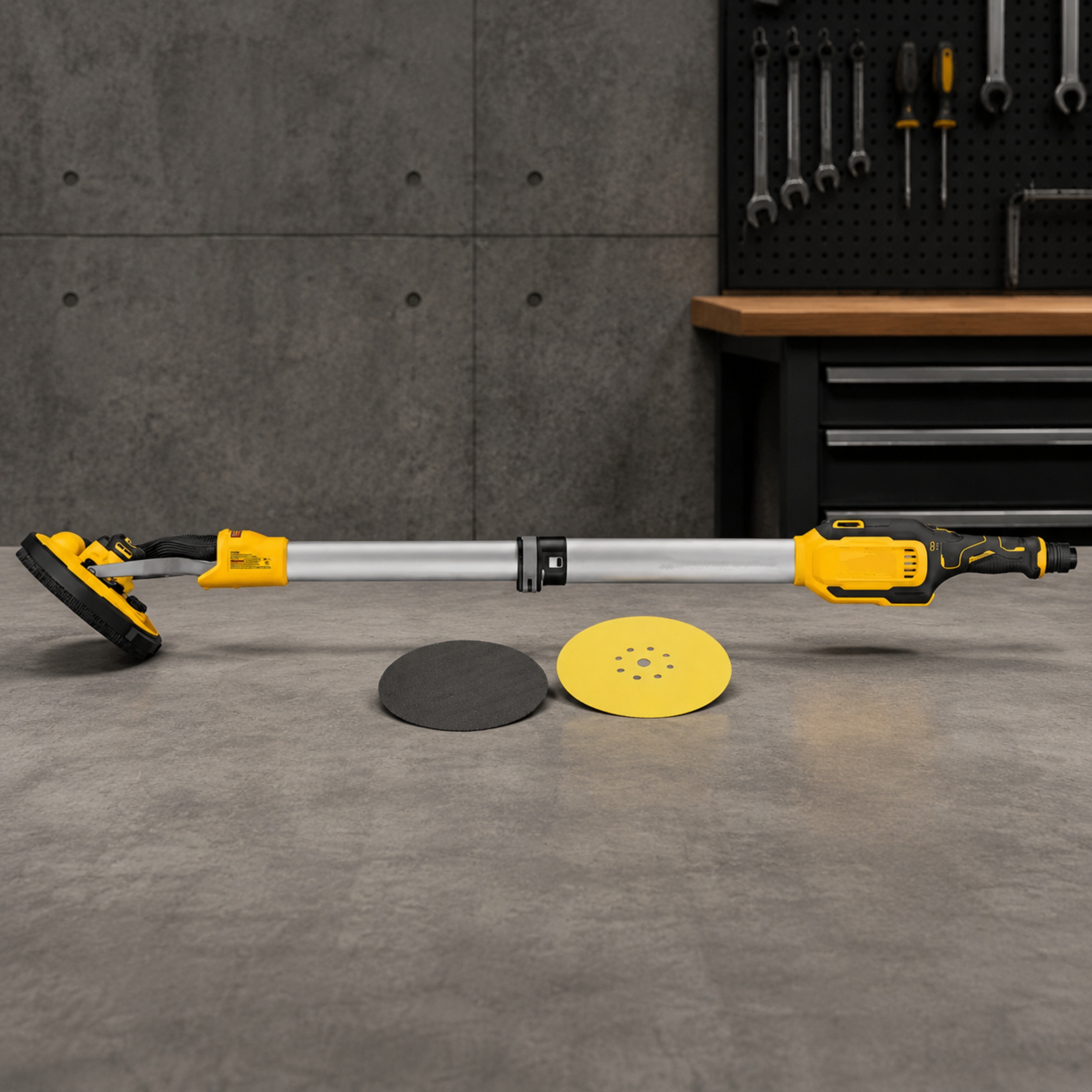 Cordless Drywall Sander – Brushless Motor, 9" Pad, Tool Only