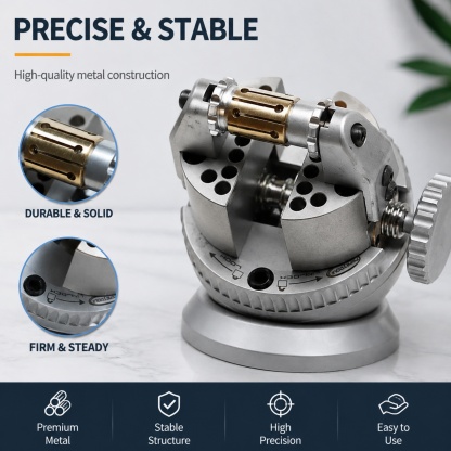 80mm Engraving Vice – Stainless Steel Precision Workholding for Jewelers & Engravers