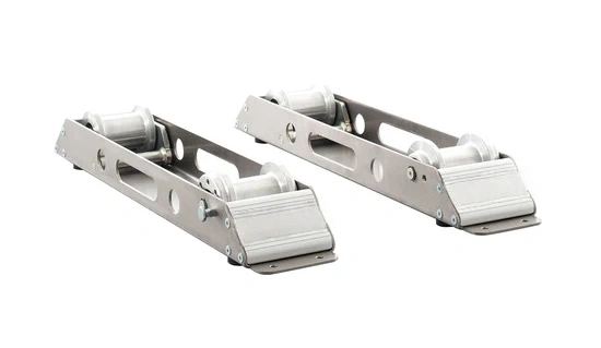 Heavy-Duty Cable Drum Unwinding Roller System – Portable, German‑Built