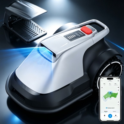 Robotic Lawn Mower – Automatic Mapping, Pure Visual Navigation for 0.2‑Acre Lawns