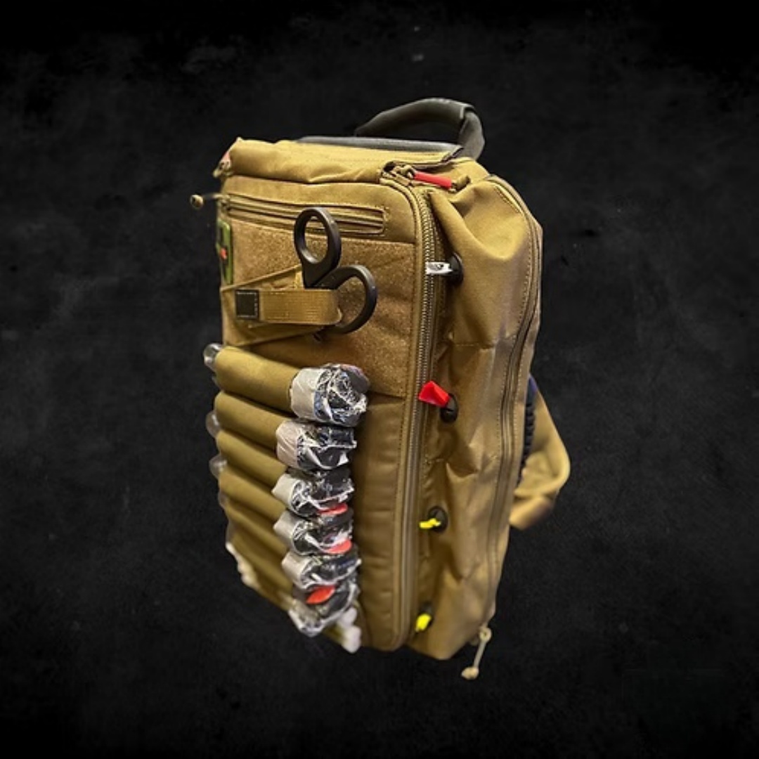 Trauma Response Sling Bag with Instant Full Opening