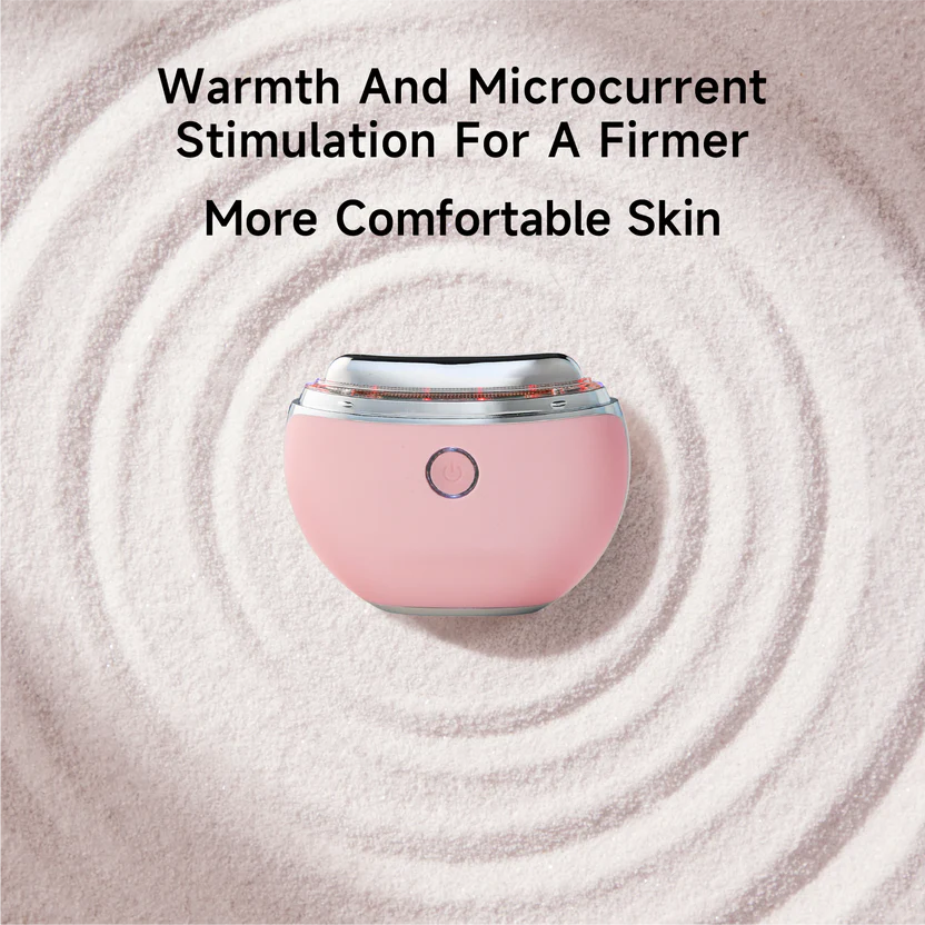 LED Gua Sha Skincare Tool – Heated Facial Massage