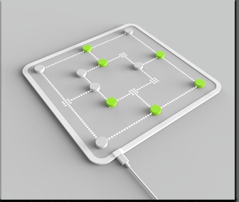 Rollable Interactive Digital Board Game System with Smart Display