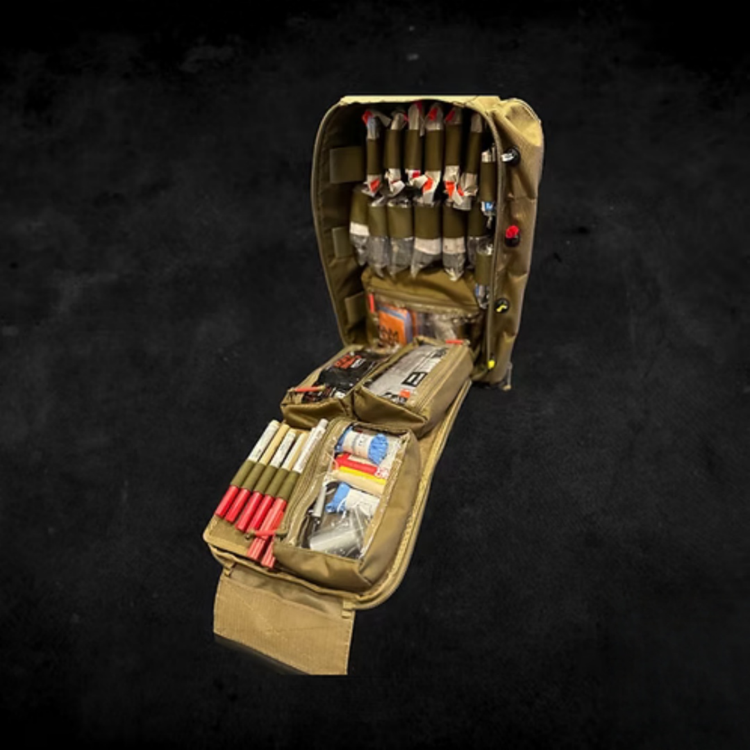 Trauma Response Sling Bag with Instant Full Opening