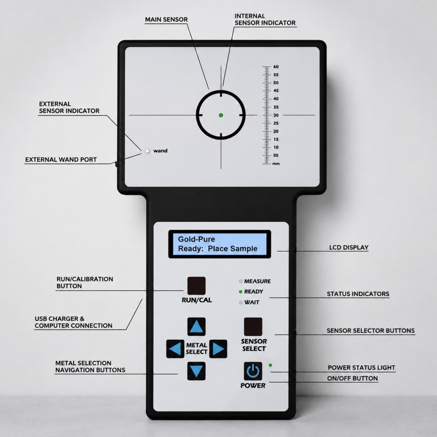 Precious Metal Verifier 3 – Complete Bullion Testing System with Multi‑Probe Kit