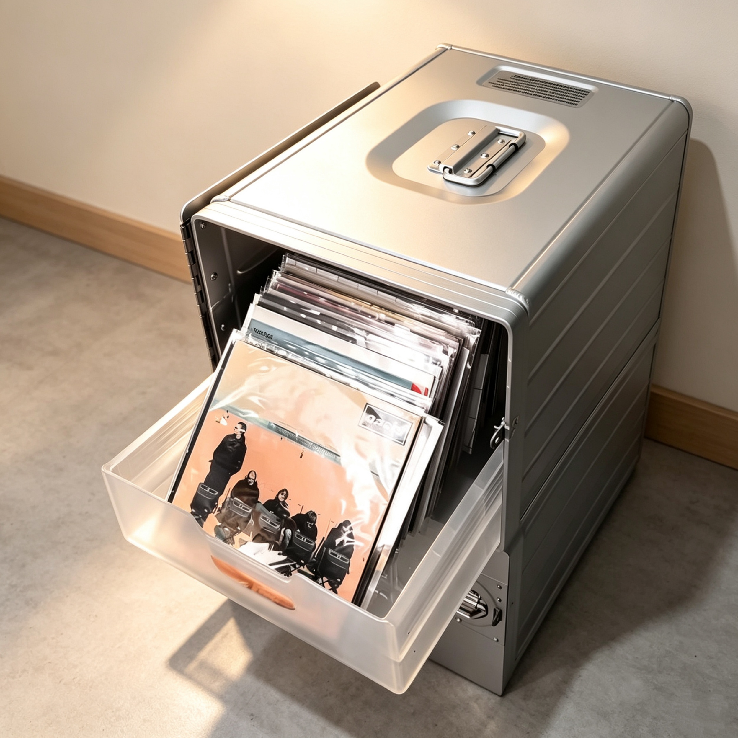 Multipurpose Cabinet – Compact Aluminum Storage Solution