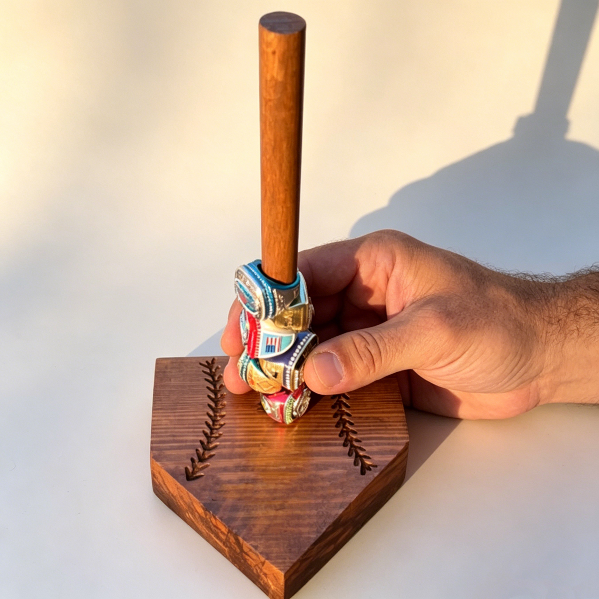 Baseball Ring Display Stand