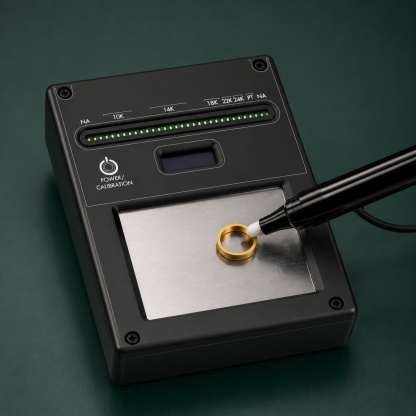 Electronic Gold Tester – 8ct to 24ct, LED Display, Pen Probe