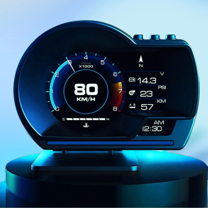 Smart Car Performance Display with Real-Time Vehicle Data