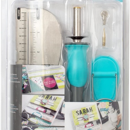 Photo Sleeve Fuse Tool Kit – Fuse & Cut Plastic Sleeves for Cards, Scrapbooks & Banners