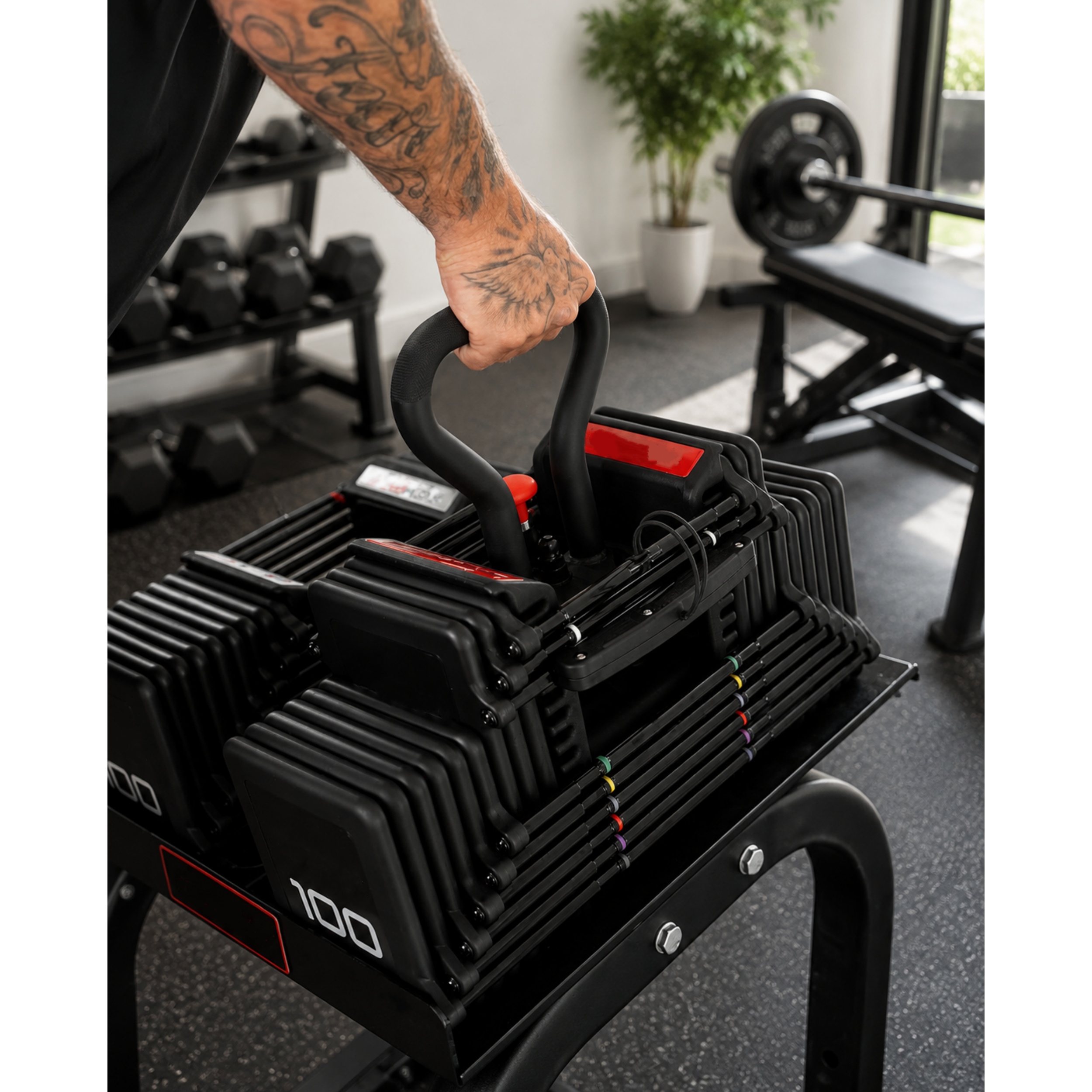 Kettlebell Handle – Compatible with PowerBlock Pro 100 Series Dumbbells